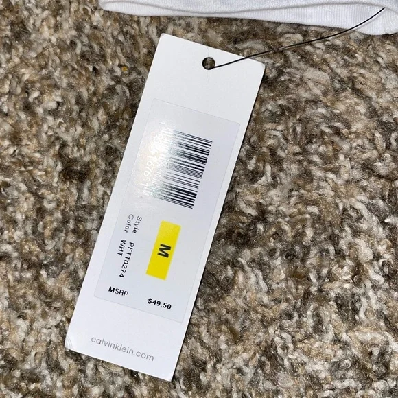 NWT-Calvin Klein cropped long sleeve - Picture 4 of 5